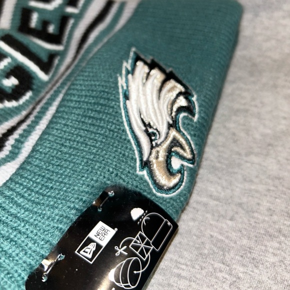 🏈🦅 Philadelphia Eagles NFL Football Winter Beanie Hat 🦅🏈 - Picture 5 of 15